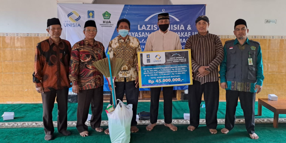 LAZIS UNISIA Peduli Marbot Masjid